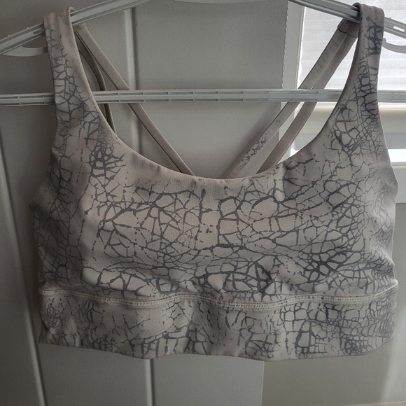 Lululemon Energy Longline Bra Size 12 - Picture 2 of 2